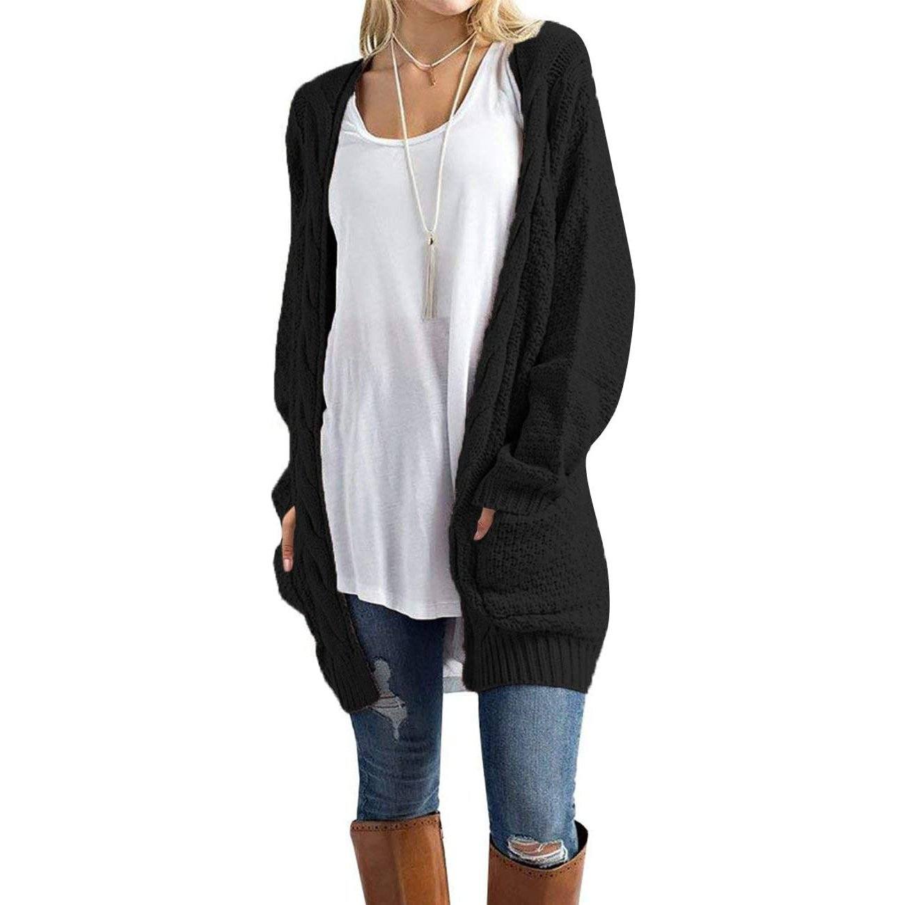 Women's Boho Long Sleeve Cardigan