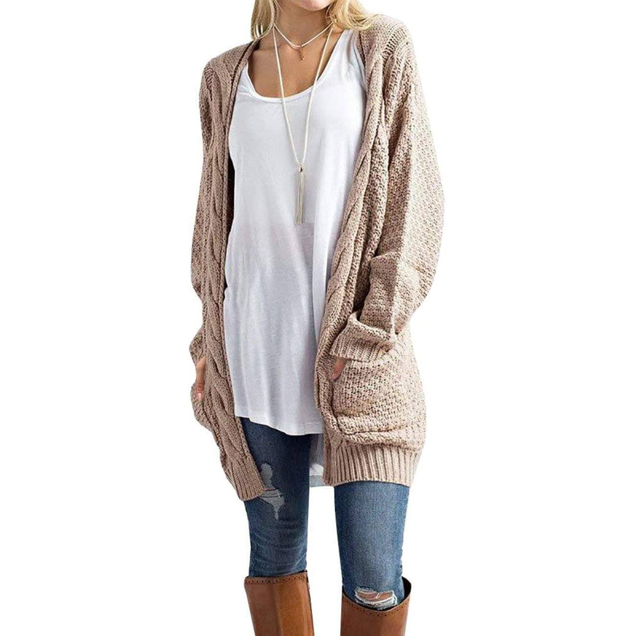 Women's Boho Long Sleeve Cardigan