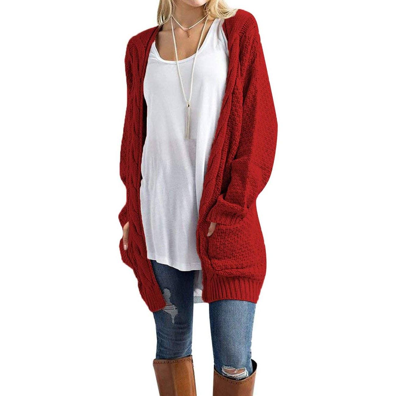 Women's Boho Long Sleeve Cardigan