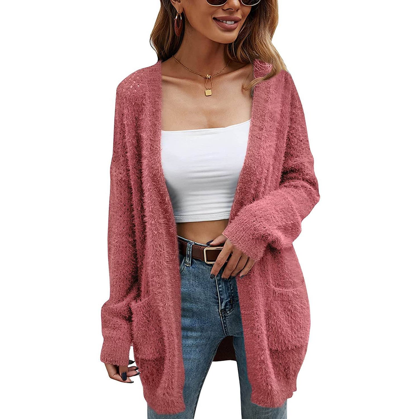Women's Cardigan Knitted Sweater Jacket