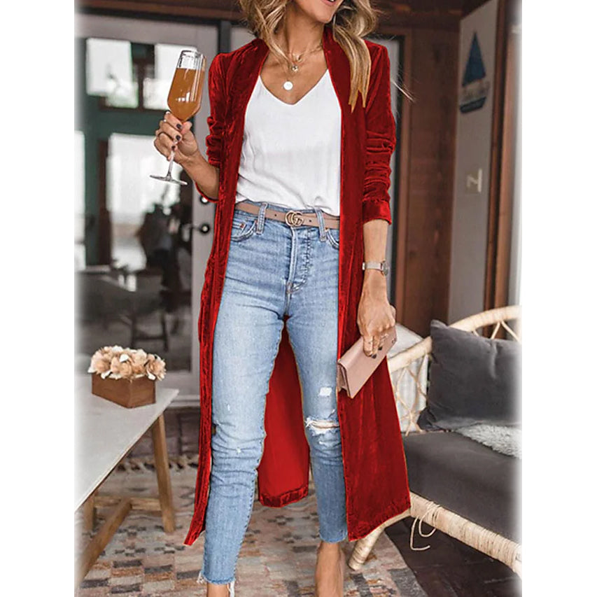 Women's Casual Long Sleeve Jacket