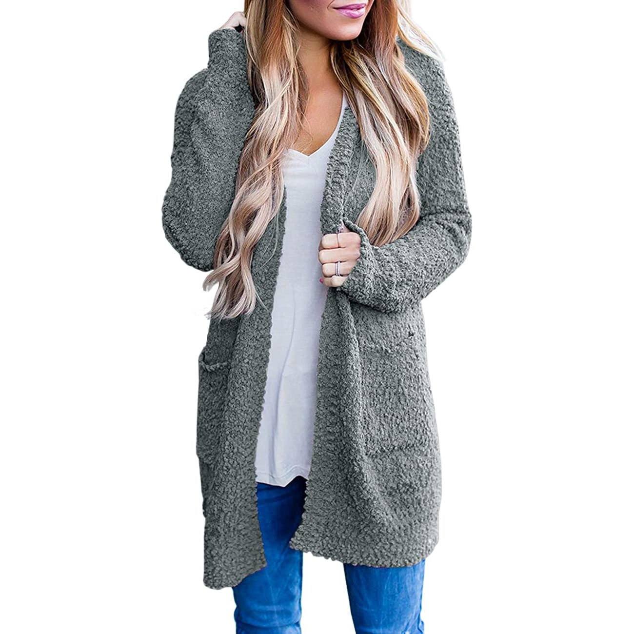 Women's Long-Sleeved Soft Chunky Knitted Sweater