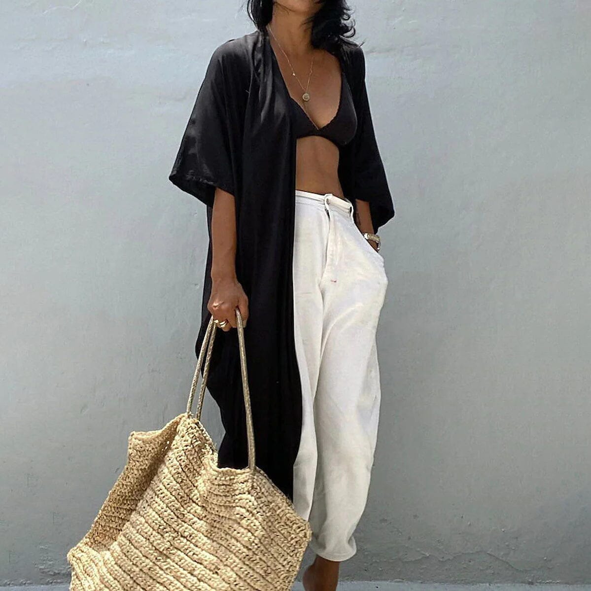 Women's Swimwear Cover Up Beach Top