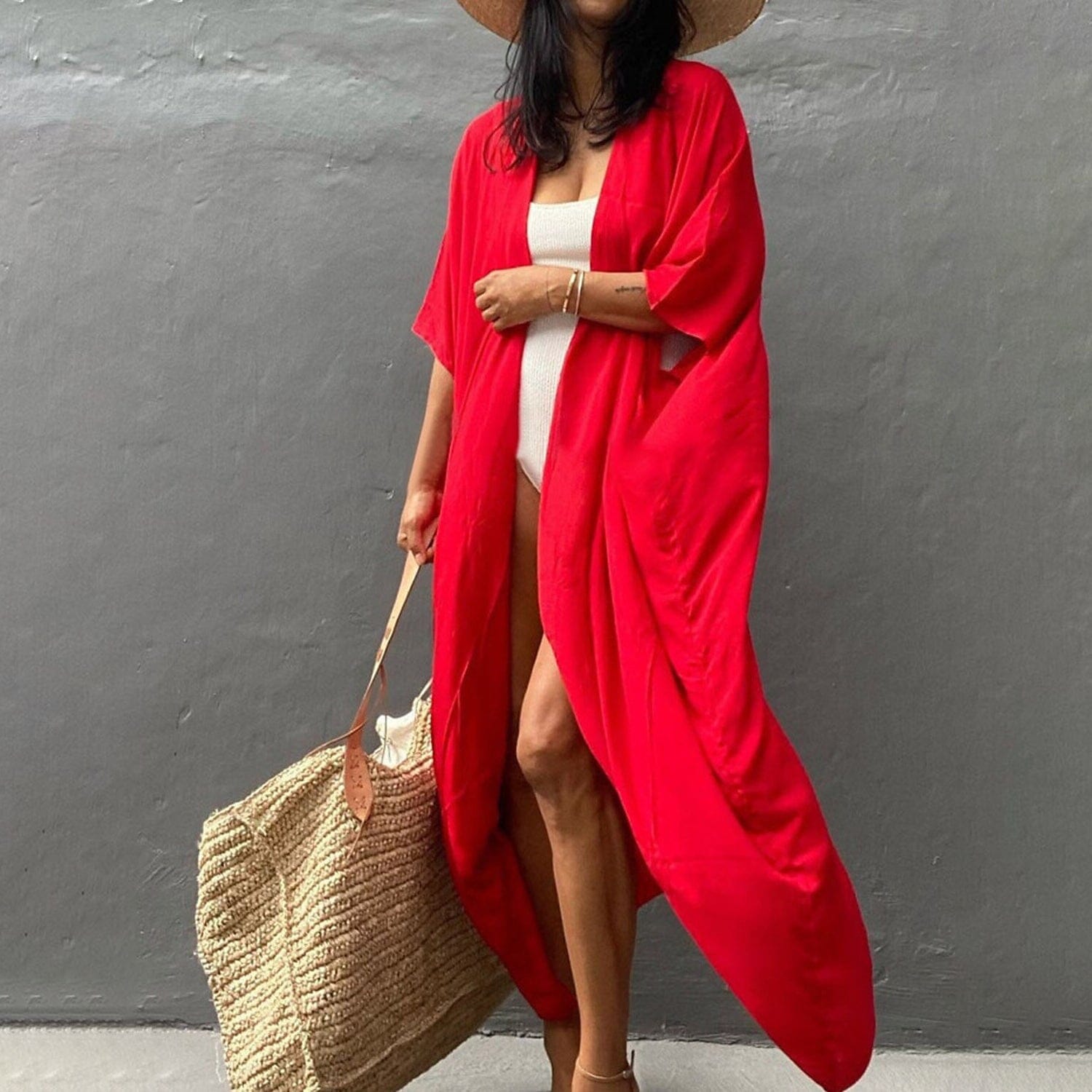Women's Swimwear Cover Up Beach Top